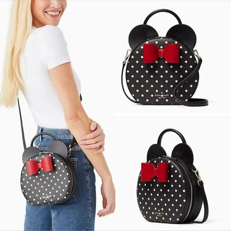 Check this out! ⚡ Fandom Accessories by Fandom Forward https://www.shopper.com/p/2tRR Canteen Purse, Red Kate Spade Purse, Kate Spade Spring, Kate Spade Disney, Kate Spade Purse Black, Fandom Fashion, Barbie Stuff, Bow Bag, Blue Purse