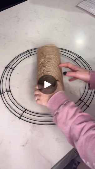 Most request burlap tutorial! #wreaths #wreathsoftiktok #crafts #crafty #craftyhacks #crafters #diydecor #diycraft #tutorial #crafting #diywreath | Eliana Eliana | Eliana Eliana · Original audio Ribbon Wreath Tutorial, Burlap Wreath Tutorial, Christmas Decorations Apartment, Metal Wreath Frame, Boho Crafts Diy, Burlap Wreaths, Paper Christmas Decorations, Deco Wreaths, Diy Sofa