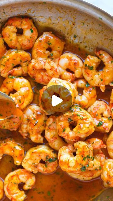 Joanne Siviter Gallagher on Instagram: "⭐️⭐️⭐️⭐️⭐️ “This is the second time I’ve made this, so much more flavorful than shrimp scampi! Use the homemade Cajun spice. This is a quick and easy dish.” -L

🌟 Google “inspired taste Cajun shrimp” or click the link in our bio for the full written recipe.

You Will Need
1 pound (450g) medium-to-large shrimp, peeled and deveined
1/2 tablespoon olive oil
2 tablespoons room temperature butter
1 clove garlic, finely minced or grated
1 tablespoon cilantro or parsley leaves, minced
1 ½ teaspoons homemade cajun seasoning, see recipe on Inspired Taste ❤️

#inspiredtaste #shrimp #shrimprecipes #cajunseasoning #cajunshrimp #seafoodlover #foodblog #foodblogeats" Shrimp In Sauce Recipes, Shrimp Recipes Videos, Shrimp Videos, Shrimp Dejonghe Recipe, Shrimp Delight, Shrimp Video, Meet Recipe, Inspired Taste, Room Temperature Butter