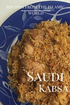 Kabsa Recipe, Arabisk Mat, Arabisk Mad, Delicious Entrees, Rice Pulao, Arab Food, Middle East Food, Middle East Recipes, Arabian Food