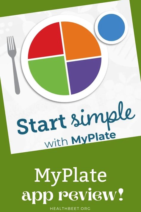 What is the MyPlate App, and is it worth it to download? Full review and screenshots of the Start Simple with MyPlate App! Health Beet, Dark Green Vegetables, Food Tracking, School Nutrition, Nutrition Activities, Protein Breakfast Recipes, Is It Worth It, Health App, High Protein Diet