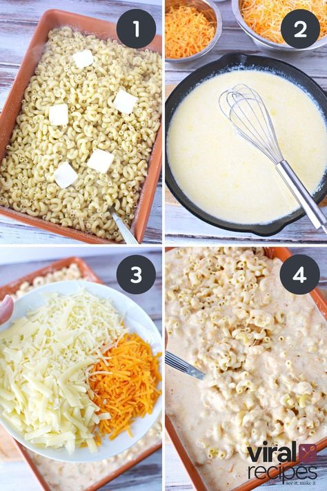 TikTok Mac and Cheese (Holy Moly!) | Salty Side Dish Tiktok Mac And Cheese, Thanksgiving Mac And Cheese, Baked Ziti With Ricotta, Salty Side Dish, Best Mac N Cheese Recipe, Viral Recipes, Macaroni And Cheese Recipe, Best Mac And Cheese, Mac Cheese Recipes