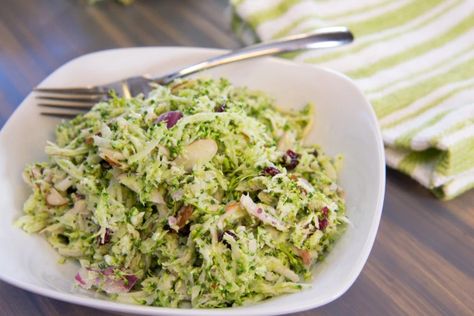 Shredded Broccoli, Salad Recipes With Bacon, Healthy Broccoli Salad, Broccoli Stalk, Broccoli Salad Recipe, Indulgent Food, Broccoli Salad, Broccoli Recipes, Bacon Recipes