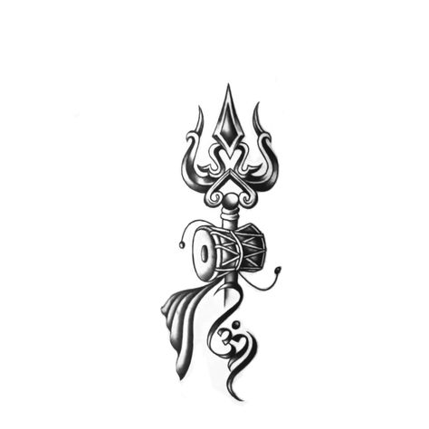 Trishul Tattoo Stencil, Shiva Tattoo Stencil, Stay Strong Tattoo, Diwali Animation, Classy Tattoos For Women, Trishul Tattoo Designs, Atlas Tattoo, Mahadev Tattoo, Strong Tattoos