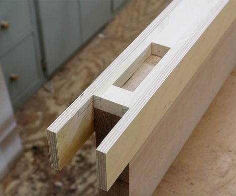 Router Mortise Jig, Router Jig Diy, Mortise Jig, Router Jigs, Jon Peters, Wood Jig, Diy Router, Wood Workshop, Wastepaper Basket