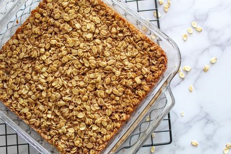 Baked Barley Flake Breakfast Barley, Barley Breakfast, Amish Baked Oatmeal, Flake Recipes, Mother Thyme, Barley Recipe, No Bake Granola Bars, Frozen French Fries, Baked Granola