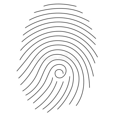 Fingerprint Template Free, Free Fingerprint Printable, Fingerprint Activity, Fingerprint Artwork, Types Of Fingerprints, Lines Illustration, Herbert Bayer, Bible Verse Coloring Page, Paper Art Design