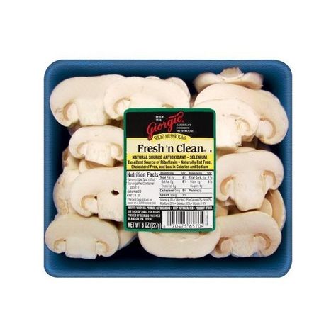 Baby Bella Mushrooms, Vegetable Pictures, Food Png, Grocery Foods, Healthy Shopping, Sliced Mushrooms, Packaged Food, Birthday Food, Fruit And Veg