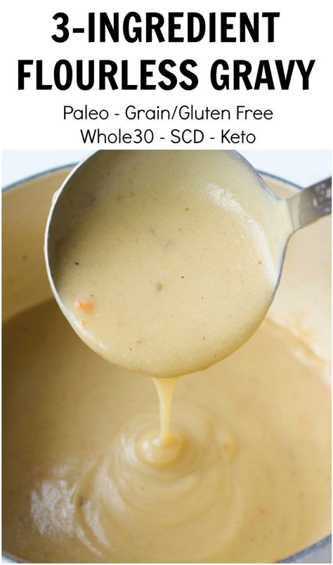 Flourless Gravy Recipe, Healthy Gravy Recipe, Paleo Gravy, Cauliflower Gravy, Healthy Gravy, Cheese Sauces, Scd Recipes, Specific Carbohydrate Diet, Beef Gravy