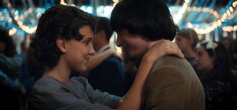 Stranger Things Producer Confirms Mike & Eleven Are Going To Be A Serious Middle School Couple #refinery29 https://www.refinery29.com/en-us/2018/03/194685/mike-eleven-dating-season-3-stranger-things Slow Dance Songs, Mike And Eleven, Stranger Things Mike, Stranger Things Quote, Stranger Things Season 3, Stranger Things 2, Stranger Things Steve, Sci Fi Shows, Stranger Things Art