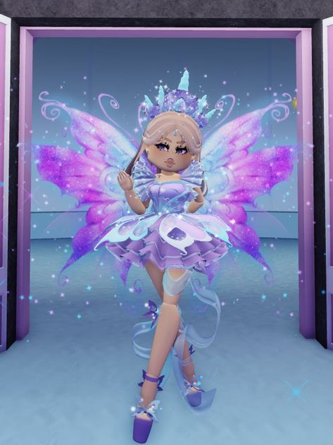 ✼ Feel free to save, but don’t repost! <3 ✼ ♡ #roblox #royalehigh #royalehighoutfits ♡ Space Fairy, Cookie Swirl C, Royal High Outfits Ideas Cheap, Fairy Outfit, Island Theme, Royal Clothing, Aesthetic Roblox Royale High Outfits, Fairy Clothes, High Fashion Outfits