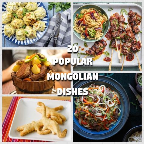 What to eat in Mongolia? Here are the 20 most popular dishes of Mongolian cuisine that are warm and hearty to fit with the cold climate of the area. Egyptian Molokhia, Molokhia Recipe, Mongolian Recipes, Western Breakfast, World Street Food, Popular Dishes, Traditional Breakfast, Great Appetizers, Breakfast Dishes