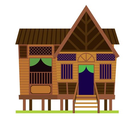 Download the Traditional vintage village Malay House or Rumah Kampung Melayu in Malaysia 2406029 royalty-free Vector from Vecteezy for your project and explore over a million other vectors, icons and clipart graphics! Malay Illustration, Malay House, Eid Ul Fitr Decorations, Kampung Melayu, Vintage Village, House Cartoon, House Clipart, Ramadan Activities, Scene Background