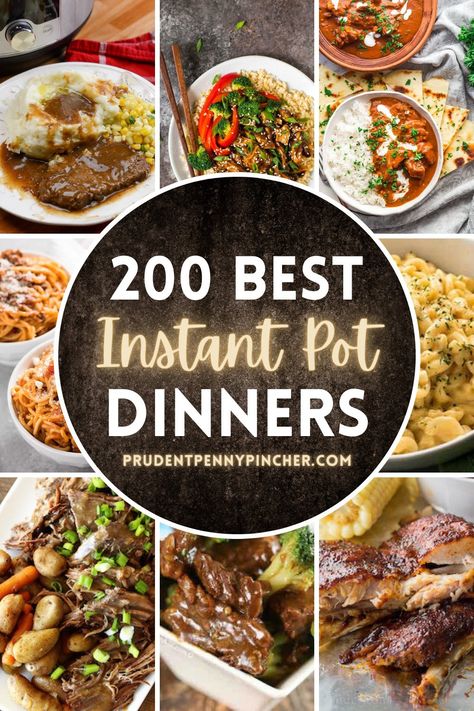 Instant Pot Side Dishes, Instant Pot Dinners, Prudent Penny Pincher, Instant Pot Chicken Recipes, Best Instant Pot Recipes, Classic Pot Roast, Pot Dinners, Pot Recipes Easy, One Pot Dinners