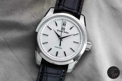 Grand Seiko Spring Drive 8-Day Power Reserve SBGD201 - The High-End Timepiece in BaselWorld That Impressed Me Most Seiko Spring Drive, Stylish Watches Men, Spring Drive, Grand Seiko, Custom Design Shoes, Custom Boots, Custom Dress, Dream Watches, Shoes Custom