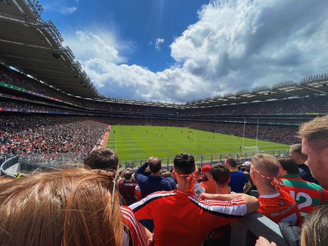 Gaa Football Aesthetic, Gaelic Football Aesthetic, Gaelic Aesthetic, Gaelic Football, Manifesting 2024, Ireland Aesthetic, Football Girlfriend, Croke Park, Football Background