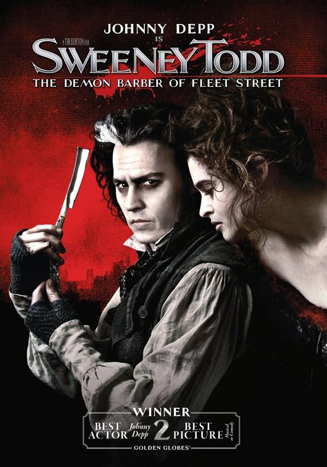 Love Sweeney Todd!  No.... not just because its Johnny Depp (well, not entirely).  😉 جوني ديب, Johnny Depp Movies, Becoming Jane, Tim Burton Films, Tim Burton Movie, Movies Worth Watching, The Lone Ranger, Tv Program, Fleet Street