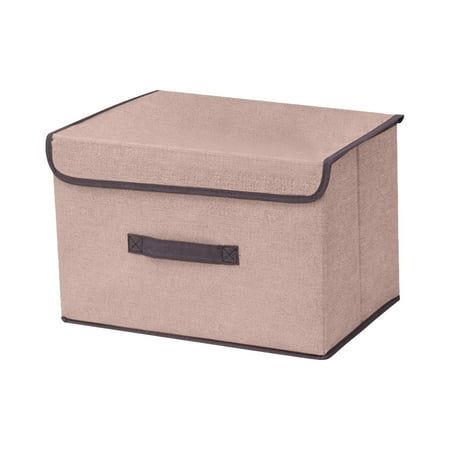 Cotton and Linen Cloth Covered Storage Box Clothing and Debris Storage Artifacts Household Daily Washing Box Features: MATERIAL: Made with lightweight cloth,, and enough to carry, stylish and elegant. Wide application: bedroom, livingroom or other place! Compact and light Different way of using: As a storage bag, suitable for most goods as towels, cosmetics, clothes and etc. Lightweight and foldable, the bag is foldable, easy to store, convenient to travel, light and compact, and does not take u Under Bed Storage Containers, Closet Storage Bins, Comforter Storage, Large Storage Bags, Office Shelf, Fabric Storage Boxes, Stackable Storage Bins, Wardrobe Clothes, Storage Bins With Lids