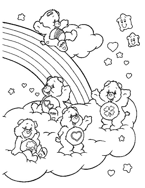 Care Bear Coloring Pages, Care Bears Coloring Sheets, Care Bare Coloring Pages, Care Bear Colouring Sheet, Care Bear Coloring Pages For Adults, Star Coloring Pages, Bear Coloring Pages, Animal Coloring Books, Cartoon Coloring Pages