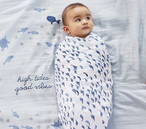 Nautical Prints, Swaddle Sets, Muslin Swaddle, Crib Bumper, Muslin Swaddling, Free Interior Design, Nursery Bedding, Ocean Inspiration, Baby Bed