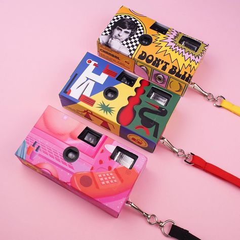 EEEEEEEEEE Disposable Cameras on Instagram: “YO SUMMER🔥 Check this out, pay 2 limited edition cameras and get 3 😎🏝 Enjoy our HOLIDAY PACK now on our online shop! C’MOOOOOOON✨ . .…” Pink Retro Wallpaper, Disposable Film Camera, Holiday Pack, Pr Kit, Cosmetic Gift Set, Craft Market Display, Disposable Cameras, Holiday Packing, Disposable Camera