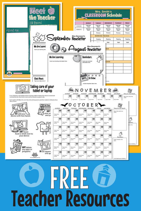 🌟Attention teachers! Don’t miss out on these fantastic FREE resources. From editable calendars to classroom newsletter templates, we’ve got you covered!📅🗂️

Get it here! Teacher Newsletter Template Free, Teacher Newsletter Template, Free Teacher Resources, Teaching Classroom Management, Classroom Newsletter Template, Classroom Schedule, Classroom Newsletter, Calendar Time, Printable Ideas