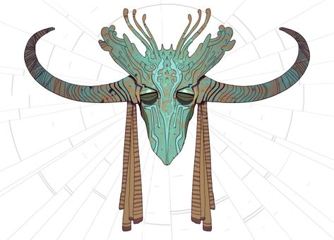 Mask Concept Art, Biotechnology Art, Mask Concept, Cardboard Art Sculpture, Magical Objects, Fantasy Items, Dnd Inspiration, Dnd Items, Props Concept