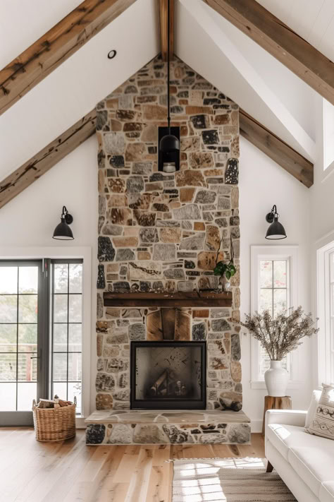 40 Farmhouse Fireplace Ideas That Bring Warmth to Your Home