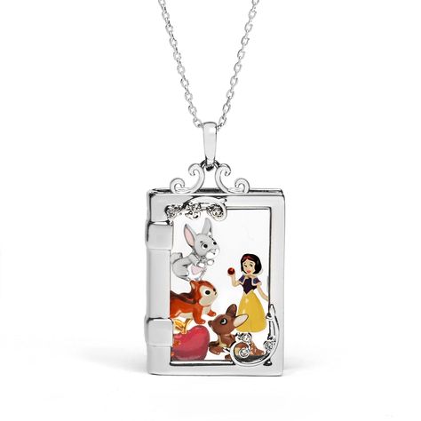 PRICES MAY VARY. Origami Owl presents pre-built Living Locket necklaces with locket, chain and charms featuring your favorite new and timeless Disney Princesses; The ultimate Disney Gift that's fun to assemble, beautiful to wear Disney's Snow White 5-piece Living Locket includes Snow White charm, Poison Apple charm and set of 3 adorable Woodland Critters charms Delicate and refined 28-30" Ball Station Chain is the perfect finishing touch to your Locket Look to give it that extra touch of charact Princess Justice, Wedding Locket, Harry Potter Necklace, Locket Chain, Locket Necklaces, Fandom Jewelry, Locket Design, Poison Apple, Woodland Critters