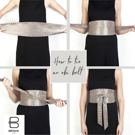 Obi Belt Diy, Obi Belt Pattern, Pola Korset, Pleats Fashion, Diy Belt For Dresses, Leather Wrap Belt, Diy Belts, Lace Dress Design, Elegant Outfit Classy