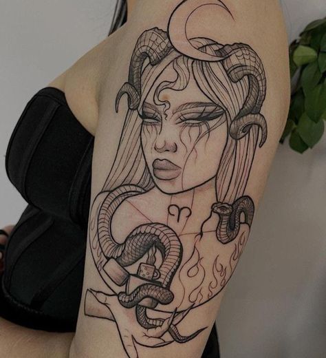 Ruby Rose Designs, Baddie Spine Tattoo, Autumn Core, Medusa Tattoo Design, Cute Hand Tattoos, Taurus Tattoos, Sharpie Tattoos, Aries Tattoo, Communication Relationship