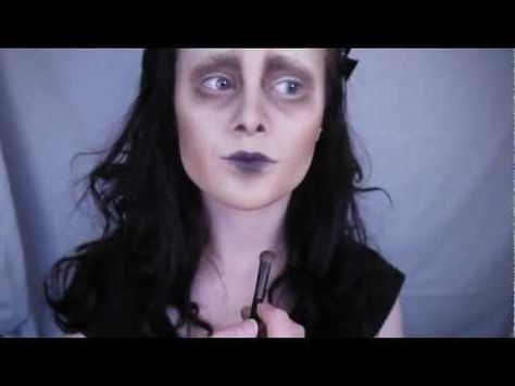 Edward Scissorhands Makeup Tutorial Nina Dobrev Met Gala, Edward Scissorhands Makeup, Makeup Tutorial Products, Met Gala Hair, St Patrick's Day Makeup, Easy Holiday Makeup, Vampire Diaries Nina Dobrev, Simple Holiday Makeup, Gala Hair