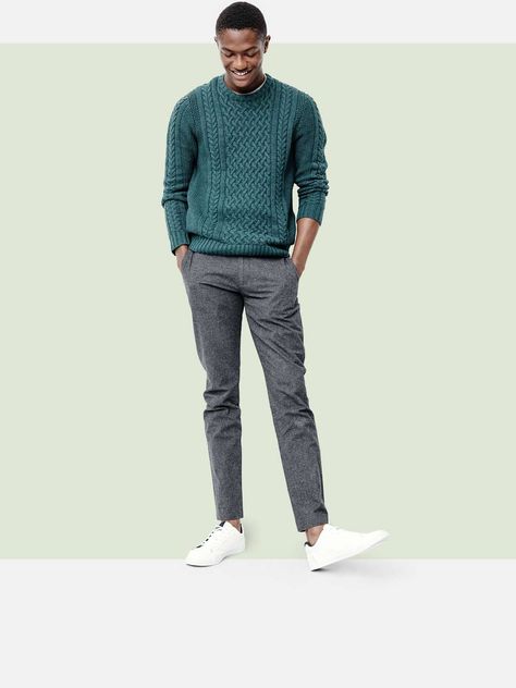 Goodfellow & Co Elevated Menswear, Mens Uniform, Curated Wardrobe, Old Man Fashion, Male Sweaters, Guy Fashion, Mens Fashion Sweaters, Big Men Fashion, Winter Inspo