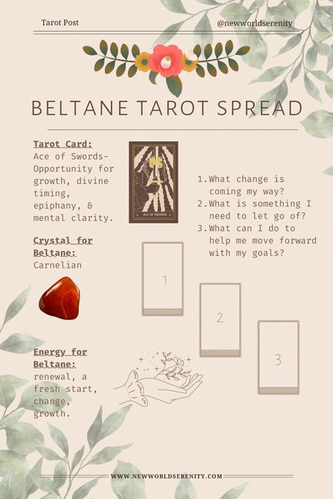 Beltane Journal Prompts, Beltane Affirmations, Beltane Spread, Beltane Tarot Spread, Beltane Tarot, Beltane Ideas, Karmic Soulmate, Happy Beltane, Crystal Meanings Charts