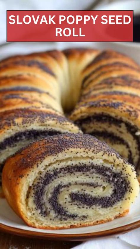 Slovak poppy seed roll – Epic Cooker Polish Poppy Seed Roll, Poppy Seed Filling Recipes, Poppyseed Recipes, Poppyseed Filling, Poppy Seed Dessert, Poppy Seed Rolls, Poppy Seed Roll, Poppy Seed Filling, Potato Candy