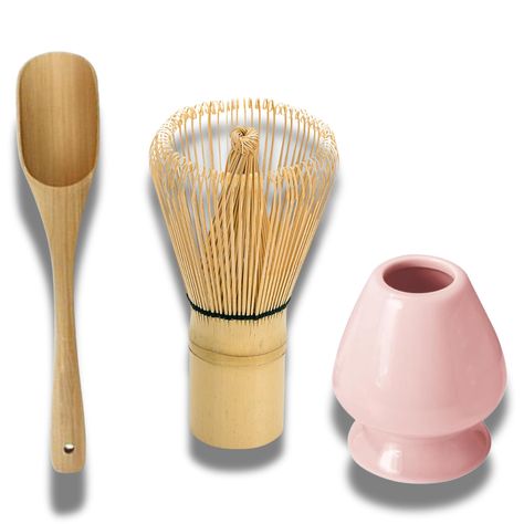 PRICES MAY VARY. PERFECT MATCHA GIFT SET- You will love this gorgeous matcha whisk set. This matcha kit is a great way to impress any matcha lover. You deserve a matcha set that makes you feel special every day. This matcha set whisk and bowl comes with a matcha whisk, matcha bowl with spout, matcha sifter, matcha spoon and matcha whisk holder. PREMIUM QUALITY- We love creating a beautiful and high-quality matcha kit that will last you a lifetime. We take great pride building matcha tools that w Matcha Tools, Macha Tea, Matcha Kit, Bamboo Whisk, Matcha Lover, Japanese Matcha Tea, Matcha Tea Set, Ceremonial Matcha, Tea Holder