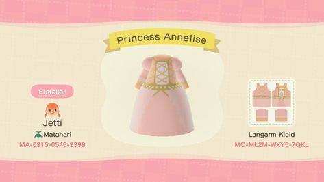 The Princess And The Pauper, Barbie Series, Nintendo Switch Animal Crossing, Acnh Patterns, Clothing Codes, Princess And The Pauper, Animal Crossing Funny, Animal Crossing Guide, Acnh Ideas