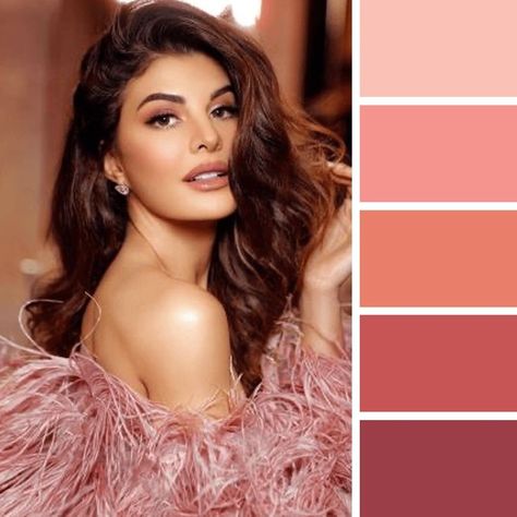 Autumn Colour Palette, Deep Autumn Palette, Autumn Color Palette Fashion, Coral Colour Palette, Outfit Rosa, Deep Autumn Color Palette, Soft Autumn Color Palette, Autumn Skin, Autumn Color Palette