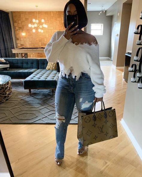 Grown Woman Outfits Black Women Fall, White Casual Outfits For Women, Stylish Black Outfits, Inspiration For Black Women, Spring Fashion Inspiration, Vegas Outfits, Baddie Vibes, Best Revenge, Fashion 90s