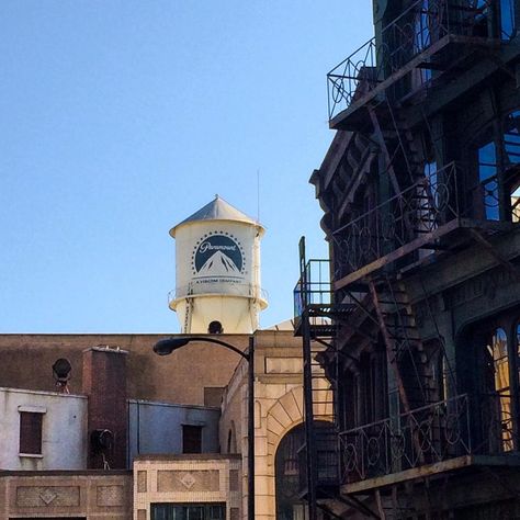 The Paramount #WaterTower as seen from the studio's back lot. #AroundTheLot http://instagram.com/p/uJ3EvdO3Iv/ Disney Cars Wallpaper, Paramount Studios, Movie Studio, Paramount Pictures, Water Tower, Disney Cars, Car Wallpapers, Main Street, Ferry Building San Francisco