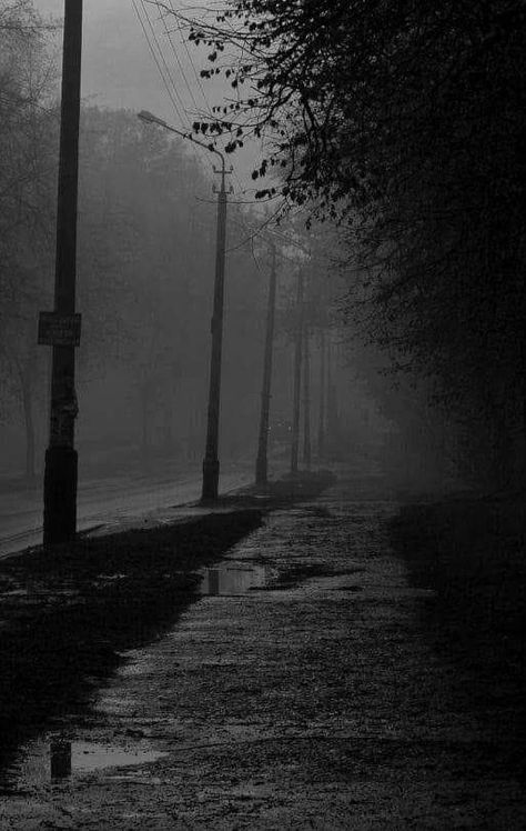 Eerie Photography, Creepy Photography, Spooky World, Calming Pictures, Eerie Places, Rain Wallpapers, Night Scenery, Dark Pictures, Dark Academia Aesthetic