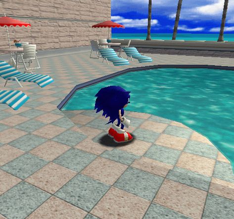 Sonic Adventure (Pool) #dreamcast Store For Kids, Sonic Adventure 2, Costumes Dance, Festival Gear, Gear Accessories, Low Poly Art, The Future Is Now, Sonic Adventure, Retro Videos