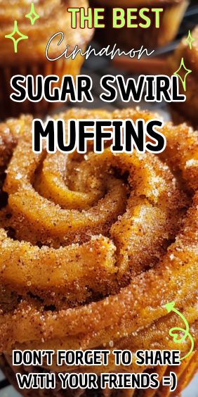 Cinnamon Sugar Swirl Muffins Cinnamon Sugar Swirl Muffins, Pumpkin Swirl Muffins, Cinnamon Swirl Muffins, Swirl Muffins, Cinnamon Sugar Muffins, Buttermilk Muffins, Tin Recipes, Bakery Style Muffins, Cinnamon Muffins