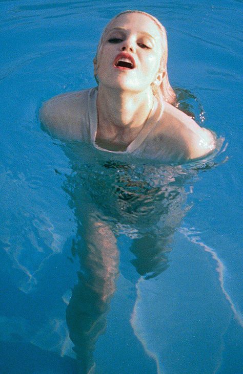 “Sky Ferreira photographed by Sandy Kim for Playboy (2016) ” Sandy Kim, Sky Ferreira, Dark Comedy, Southern Gothic, Water Bodies, Pop Artist, Cool Kids, Summer Vibes, Pool Float