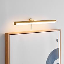 Antique brass sconce | west elm Stylish Curtains, Table Lamp Wood, Modern Wall Sconces, Room Planning, Farmhouse Lighting, Key Details, Bedding Shop, West Elm, Aluminum Wall