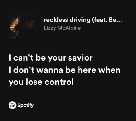 Lizzy Mcalpine Reckless Driving, Reckless Driving Lizzy Mcalpine, Reckless Driving, Lizzy Mcalpine, Thought Daughter, Spotify Lyrics, Music Heals, Spiritual Journey, Vision Board