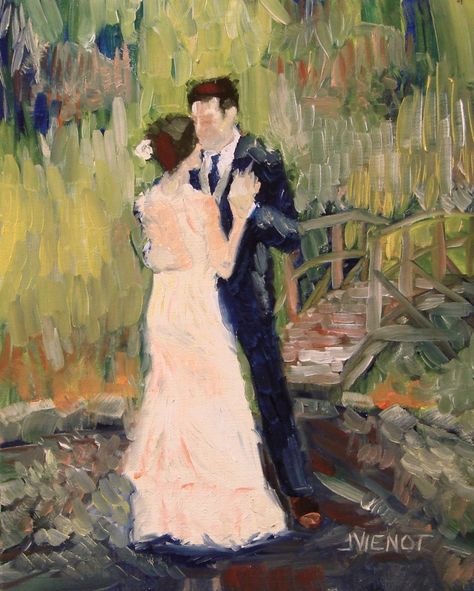 Couple Abstract Painting, Painting Of Couple, Bride Painting, Dancing Drawing, Dancing Art, Romantic Paintings, Dance Paintings, Wedding Painting, Couple Painting