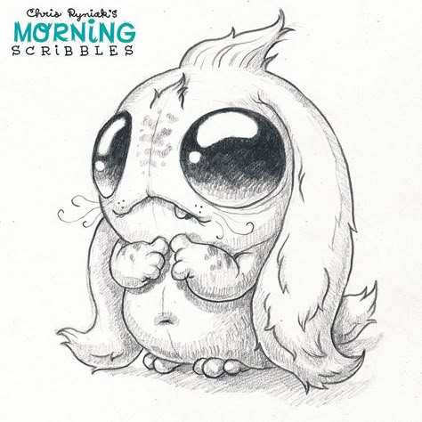 ..² Scary Halloween Pictures, Morning Scribbles, Chris Ryniak, Cute Monsters Drawings, Arte Doodle, Monster Drawing, Cartoon Monsters, Halloween Drawings, 3d Drawings