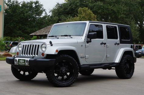 Silver Jeep Wrangler Unlimited, Silver Jeep Wrangler, 2009 Jeep Wrangler Unlimited, White Jeep Wrangler, Silver Jeep, Jeep Sahara, League City Texas, 2009 Jeep Wrangler, White Jeep