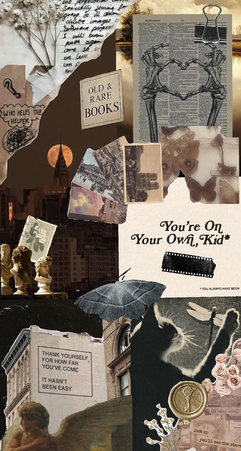 #vintage #vintagecore #aesthetic #motivational #moodboard #collage #inspiration #art Collage Inspiration Board, Vintagecore Aesthetic, Motivational Collage, Vintage Moodboard, Moodboard Collage, Poetry Ideas, Scrapbook Quotes, Collage Inspiration, Blackout Poetry